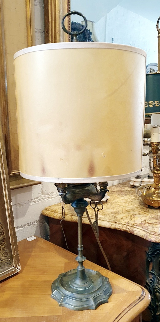A 19th century Florentine Oil Lamp